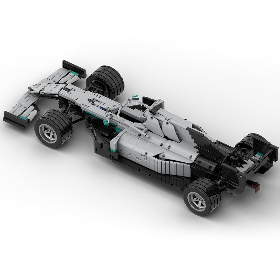 MOC - 44146 W10 1/8 Scale Super Car - LesDiy - 