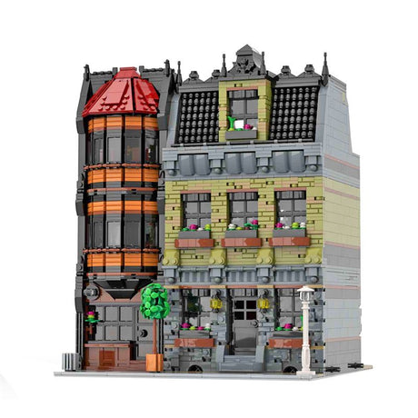 MOC - 45758 OliveMansion & Pub - LesDiy - MOC