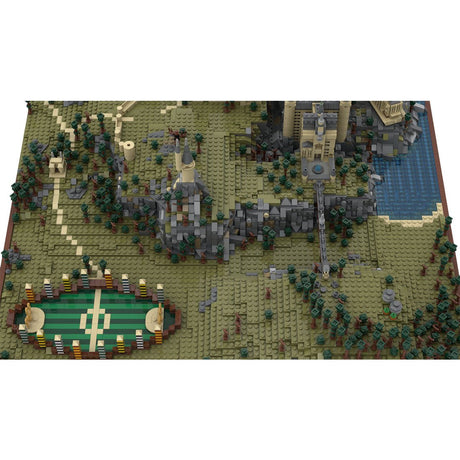 MOC - 45950 Harry Potter Hogwarts Castle Epic Detailed Build Building Blocks - LesDiy - 