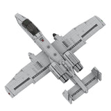 MOC - 46317 Fairchild Republic A - 10 Thunderbolt II | 1:35 Scale Building Blocks - LesDiy - 