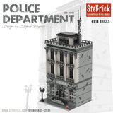 MOC - 4652 Large - scale Police Department Building Blocks - LesDiy - 
