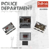 MOC - 4652 Large - scale Police Department Building Blocks - LesDiy - 