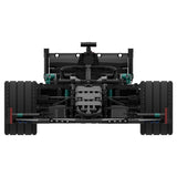 MOC - 46704 W11 1/8 Super Formula Racing Car - LesDiy - 