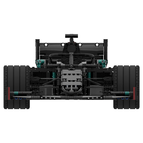 MOC - 46704 W11 1/8 Super Formula Racing Car - LesDiy - 