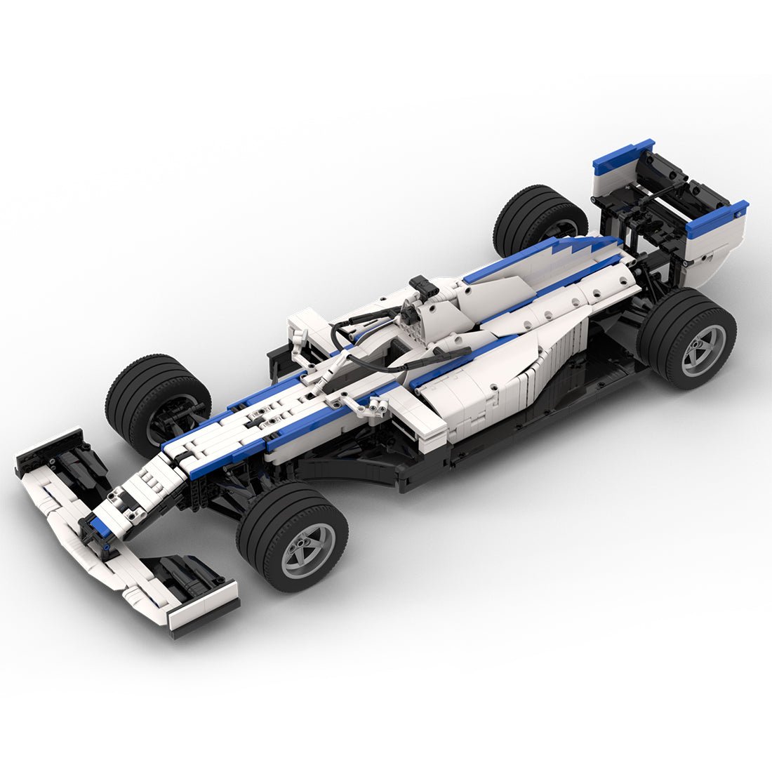 MOC - 47392 FW43 1/8 Scale Formula Racing Car - LesDiy - 