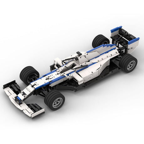MOC - 47392 FW43 1/8 Scale Formula Racing Car - LesDiy - 