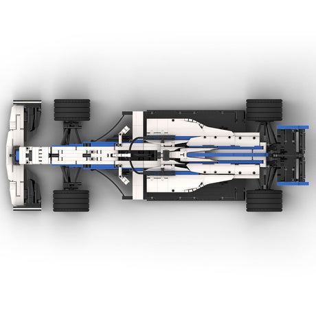 MOC - 47392 FW43 1/8 Scale Formula Racing Car - LesDiy - 