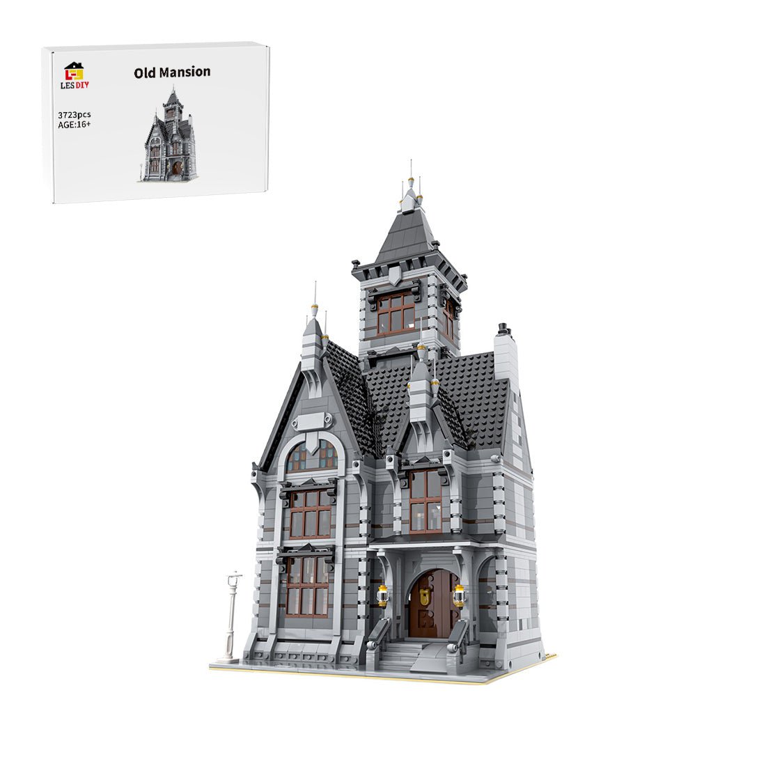 MOC - 49479 Old Mansion Haunted House - LesDiy - 
