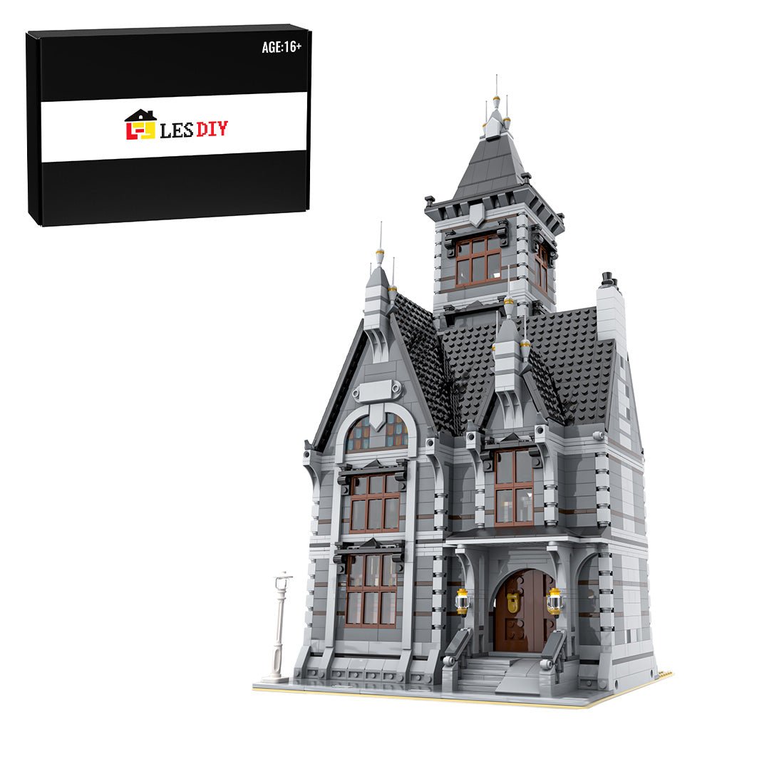 MOC - 49479 Old Mansion Haunted House - LesDiy - 