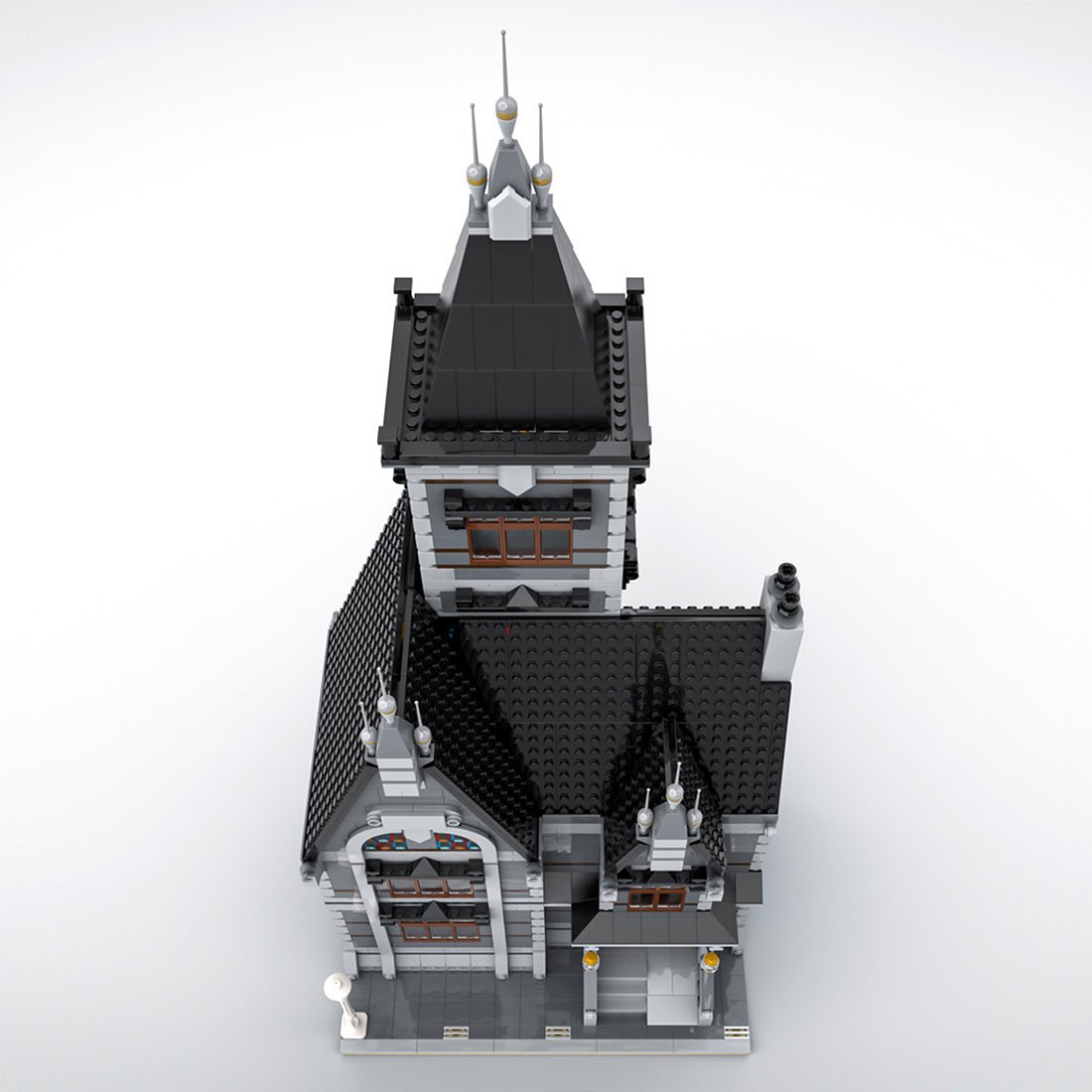 MOC - 49479 Old Mansion Haunted House - LesDiy - 