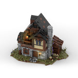 MOC - 49535 MOC Custom Medieval House - LesDiy - 