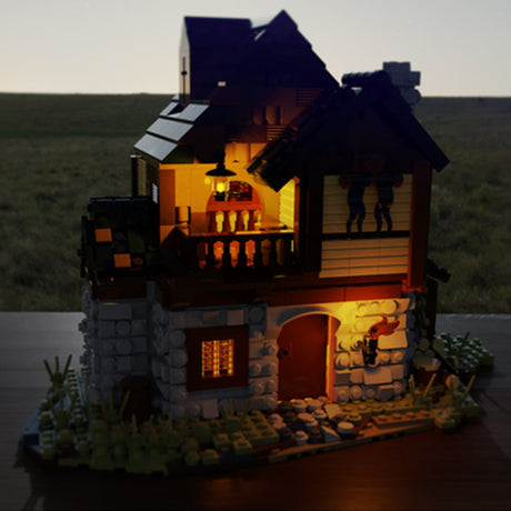 MOC - 49535 MOC Custom Medieval House - LesDiy - 