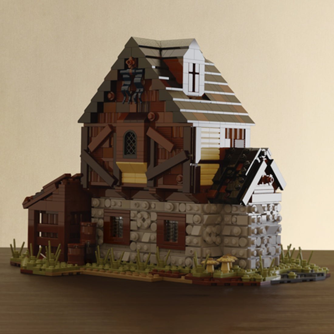 MOC - 49535 MOC Custom Medieval House - LesDiy - 