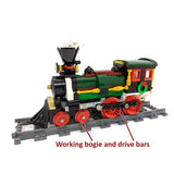 MOC - 49581 Motorized and Improved Christmas Train - LesDiy - MOC