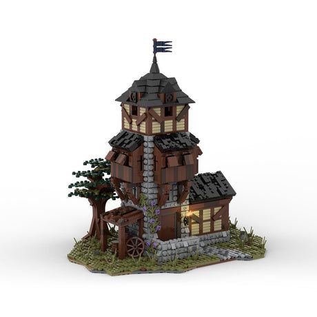 MOC - 49647 Medieval Watchtower - LesDiy - 