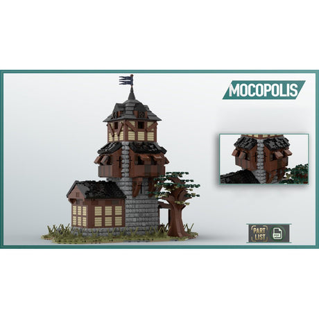 MOC - 49647 Medieval Watchtower - LesDiy - 