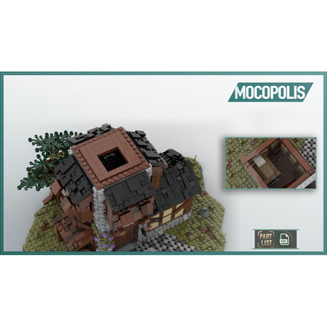 MOC - 49647 Medieval Watchtower - LesDiy - 