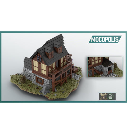 MOC - 49665 MOC Medieval House #2 (Inn) - LesDiy - 