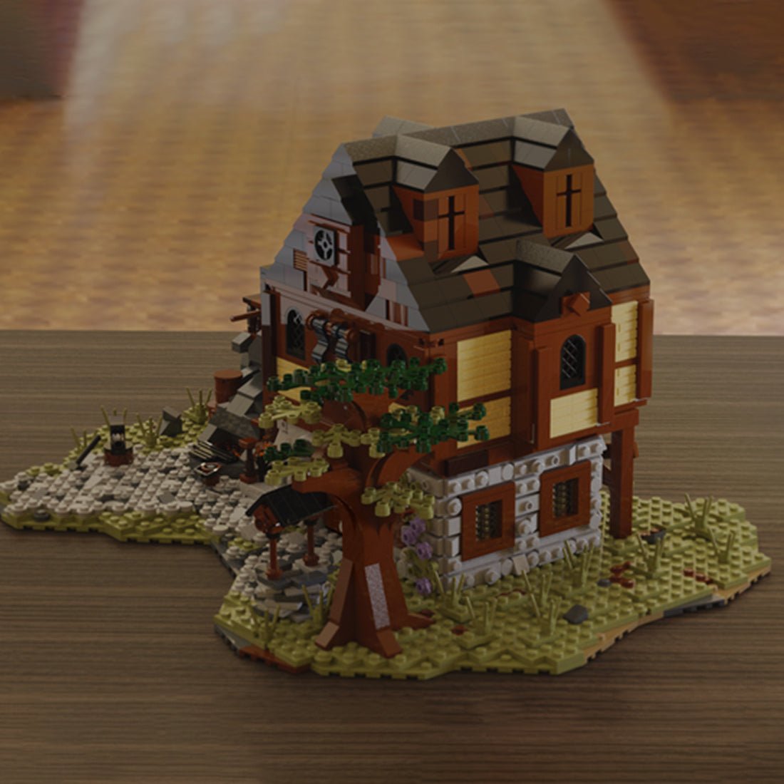 MOC - 49666 Medieval Smithy - LesDiy - 