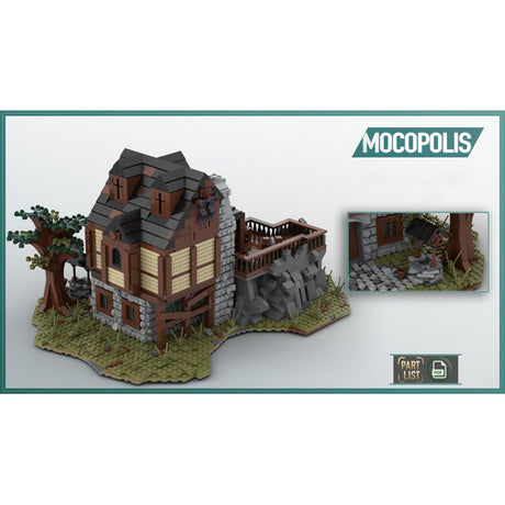 MOC - 49666 Medieval Smithy - LesDiy - 