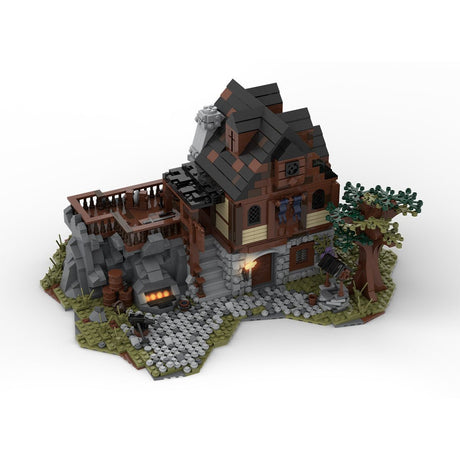 MOC - 49666 Medieval Smithy - LesDiy - 