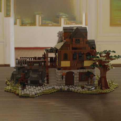 MOC - 49666 Medieval Smithy - LesDiy - 