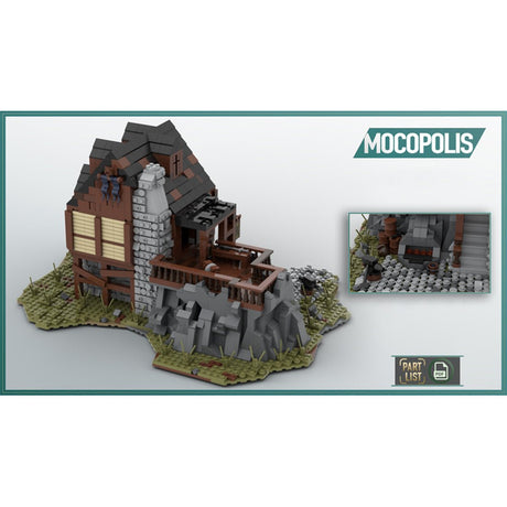 MOC - 49666 Medieval Smithy - LesDiy - 