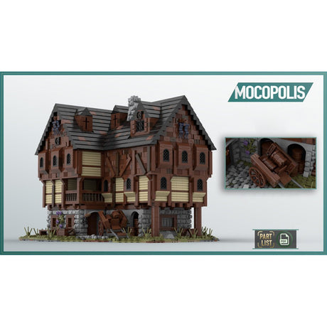 MOC - 49721 Medieval Tavern House - LesDiy - 