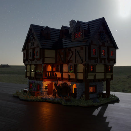 MOC - 49721 Medieval Tavern House - LesDiy - 