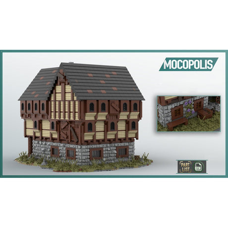 MOC - 49721 Medieval Tavern House - LesDiy - 
