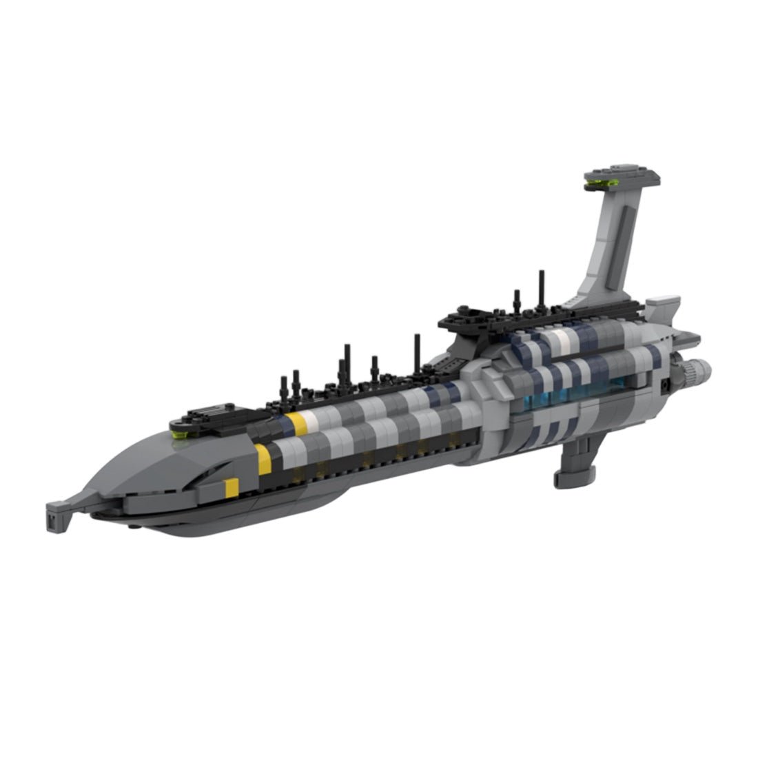 MOC-50517 The Invisible Hand Separatist Flagship Building Blocks-LesDiy-MOC-