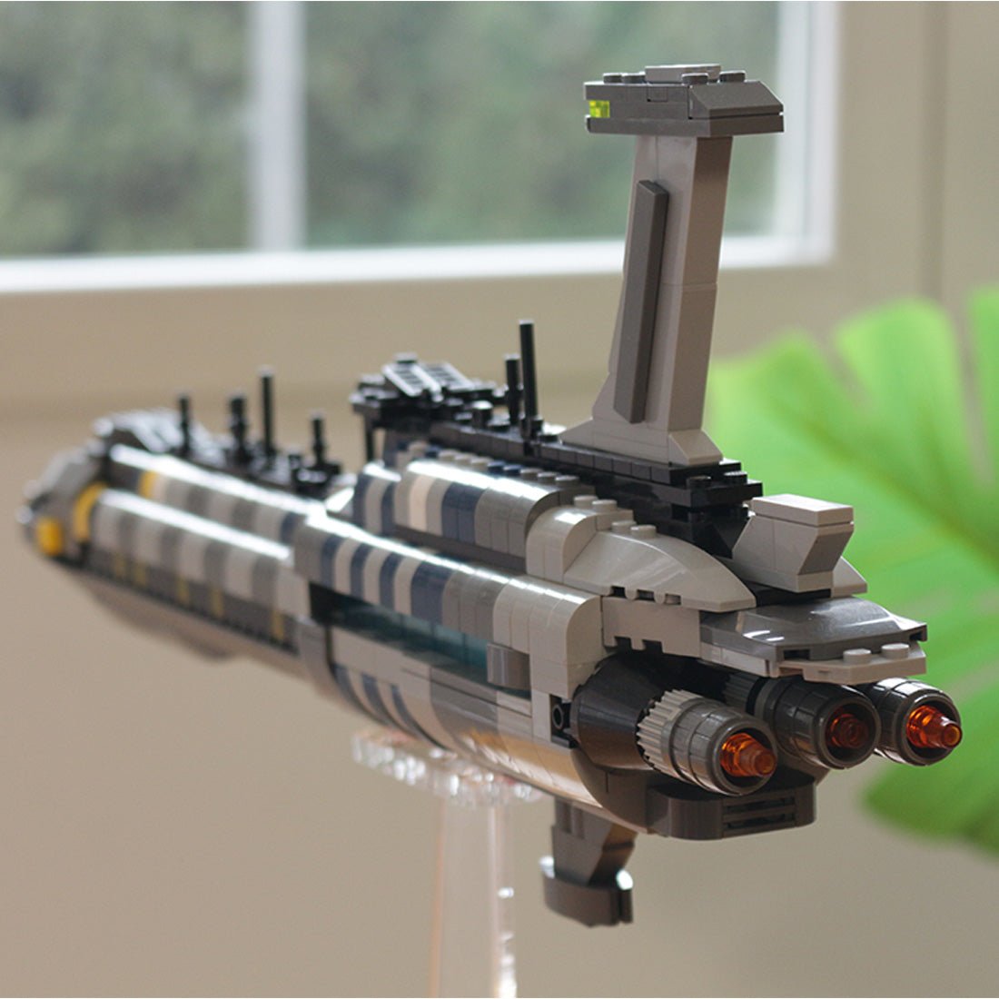 MOC-50517 The Invisible Hand Separatist Flagship Building Blocks-LesDiy-MOC-