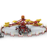 MOC - 50552 Dynamic Octopus Fairground Ride for Lego - LesDiy - funfair