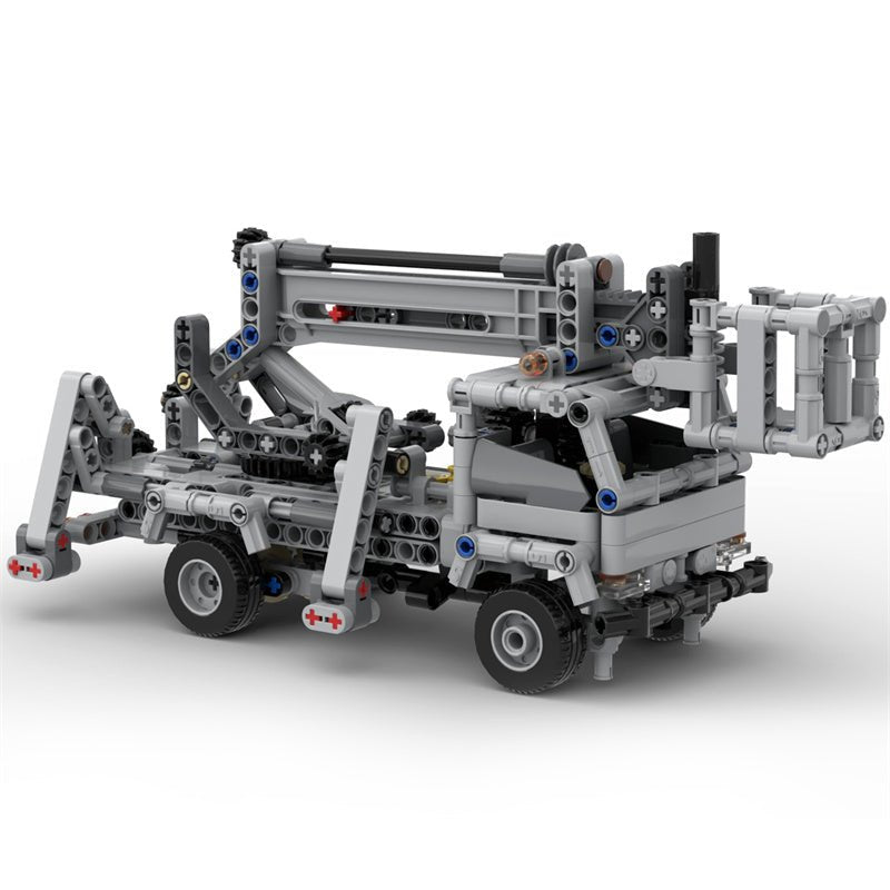 MOC - 51575 Cherry Picker Truck - LesDiy - 