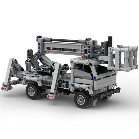 MOC - 51575 Cherry Picker Truck - LesDiy - 