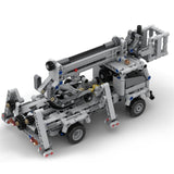 MOC - 51575 Cherry Picker Truck - LesDiy - 