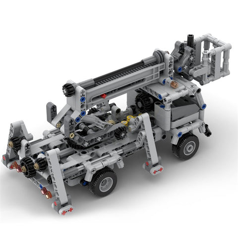 MOC - 51575 Cherry Picker Truck - LesDiy - 