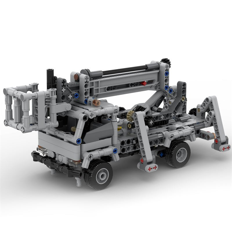 MOC - 51575 Cherry Picker Truck - LesDiy - 
