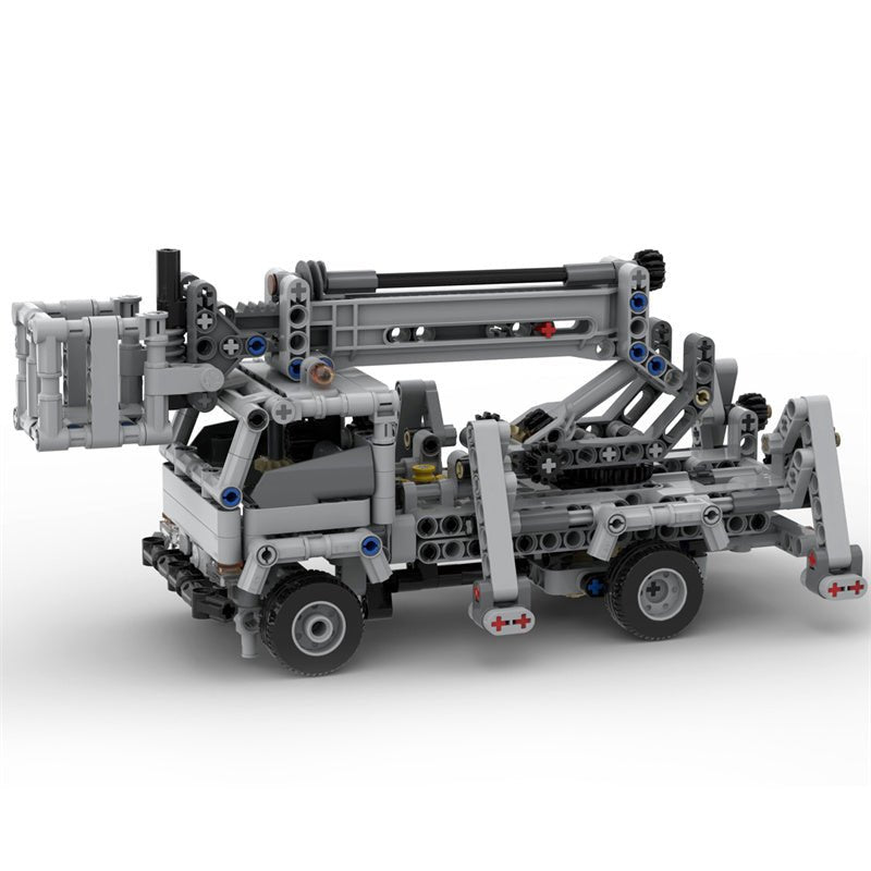 MOC - 51575 Cherry Picker Truck - LesDiy - 