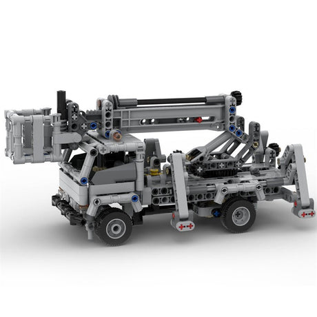 MOC - 51575 Cherry Picker Truck - LesDiy - 