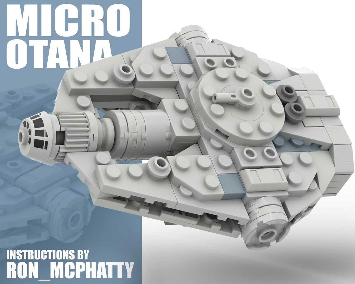MOC - 51638 Micro Otana Space Wars Science Fiction Spacecraft - LesDiy - Locomotive
