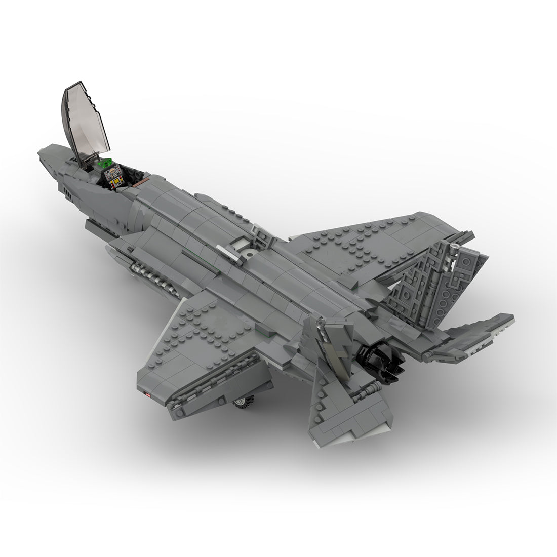 MOC - 52862 Lockheed Martin F - 35 A (Airforce Variant) Lightning II | 1:34 Scale - LesDiy - 
