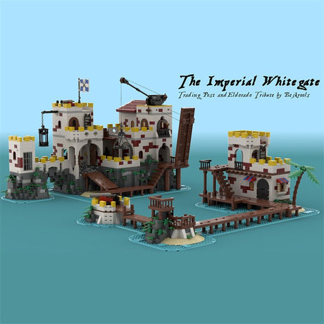 MOC - 52895 The Imperial Whitegate - LesDiy - MOC