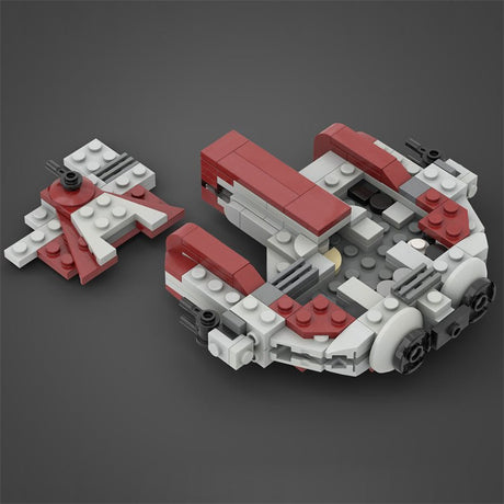 MOC - 53095 Micro Ebon Hawk - LesDiy - MOC