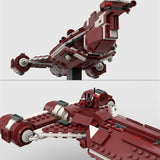MOC - 53149 Consular Class Cruiser (Micro Fleet Scale) - LesDiy - MOC