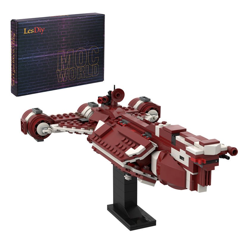 MOC - 53149 Consular Class Cruiser (Micro Fleet Scale) - LesDiy - MOC
