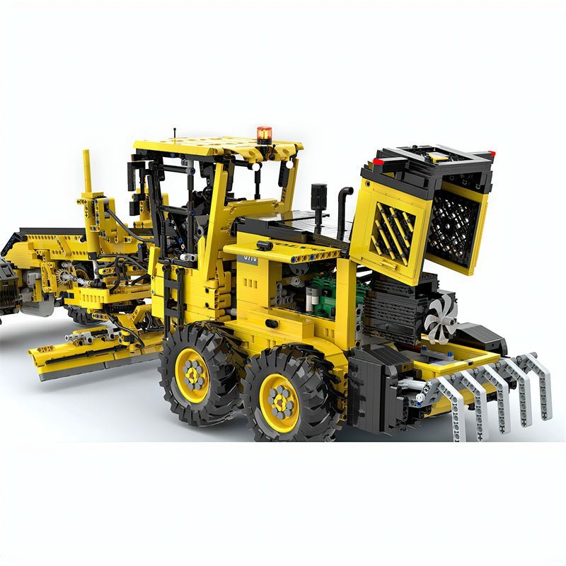 MOC-54777 Volvo G970 Motor Grader Building Blocks | LesDiy