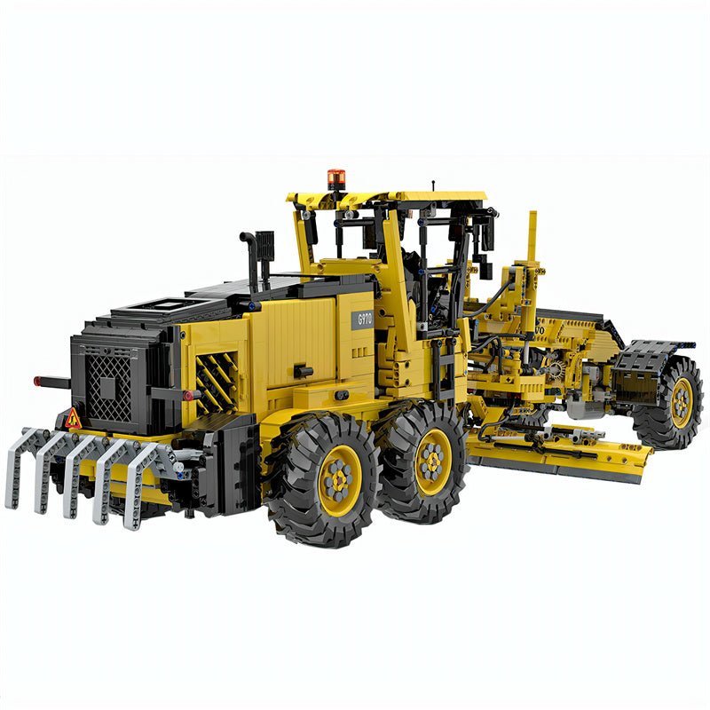 MOC-54777 Volvo G970 Motor Grader Building Blocks | LesDiy
