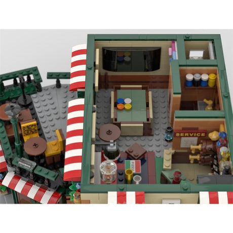 MOC - 54894 Modular Central Perk Cafe & Pub - LesDiy - MOC