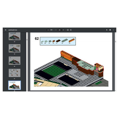 MOC - 54894 Modular Central Perk Cafe & Pub - LesDiy - MOC